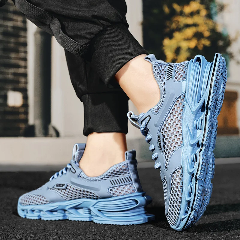 

New High-quality Summer Comfortable, Lightweight and Breathable Mesh Lace-up Men's Casual Outdoor Sports Running Shoes