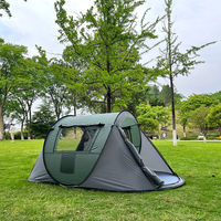 An automatic tent that can accommodate 3-4 people, waterproof tent, sun-proof outdoor tent, suitable for camping hiking trips