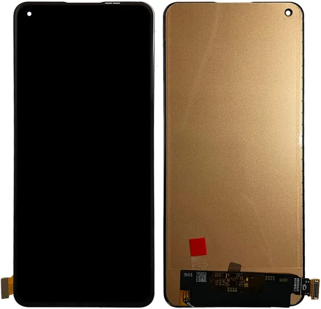 100% Tested OLED TFT Display For OnePlus 8T LCD Touch Digitizer Screen Assembly KB2001 KB2000 KB2003 KB2005 1+8T LCD Replace