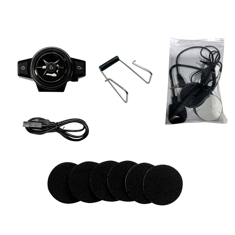 Bluetooth5.0 Intercom Headset Music Headset Cycling Call Hands-Free Waterproof Headset image 4