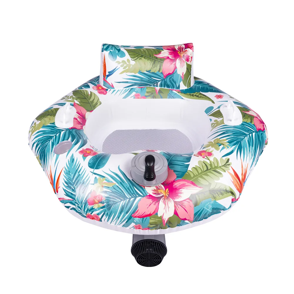 Environmentally friendly PVC water mount swimming ring,entertainment inflatable floating bed wholesale of water products