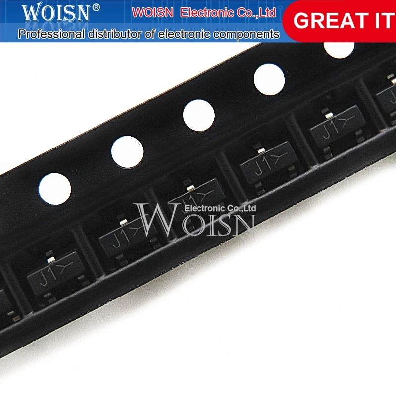 BSS138LT1G silkscreen: J1 SOT-23