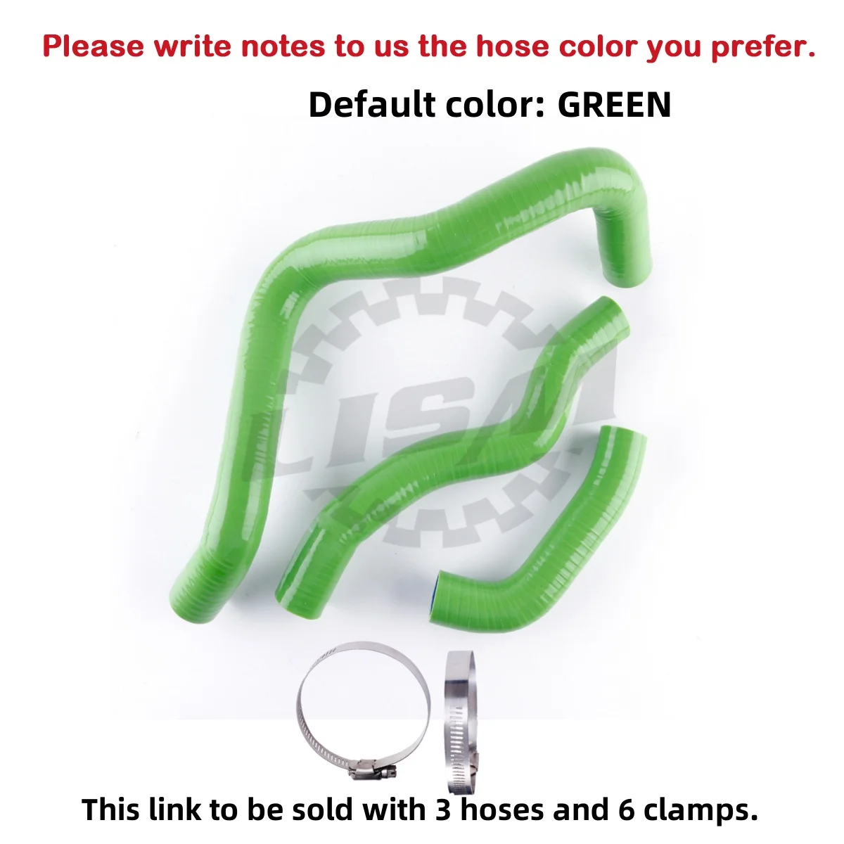

3PCS 3PLY For 2009-2012 Kawasaki Ninja ZX6R ZX-6R 2010 2011 Silicone Radiator Hose Kit Pipe Tube Replacement Parts