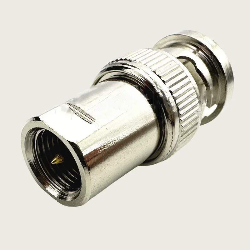 2pcs Q9 BNC Male to FME Male RF Adapter 50 Ohm Coaxial Connector for Electronic Components Market