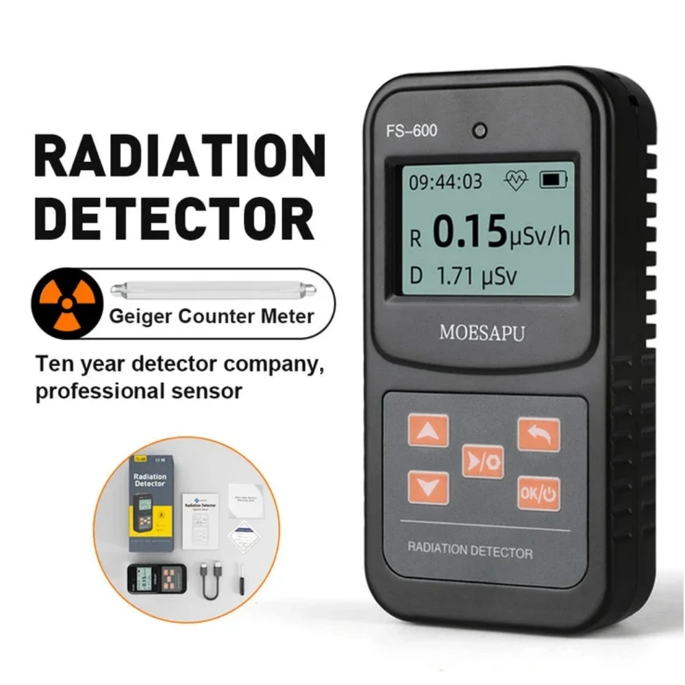 

Radioactivity Nuclear Radiation Detector X-ray Geiger Counter Beta Gamma Detector Geiger Radioactivity detector Nuclear Wastewat