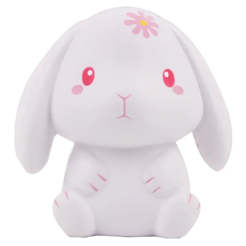 Squishy Kawaii Jumbo Rabbit Simulation Cream Scented Slow Rising Squishies Creative Soft Stress Relief Squeeze Toys 11x10 CM