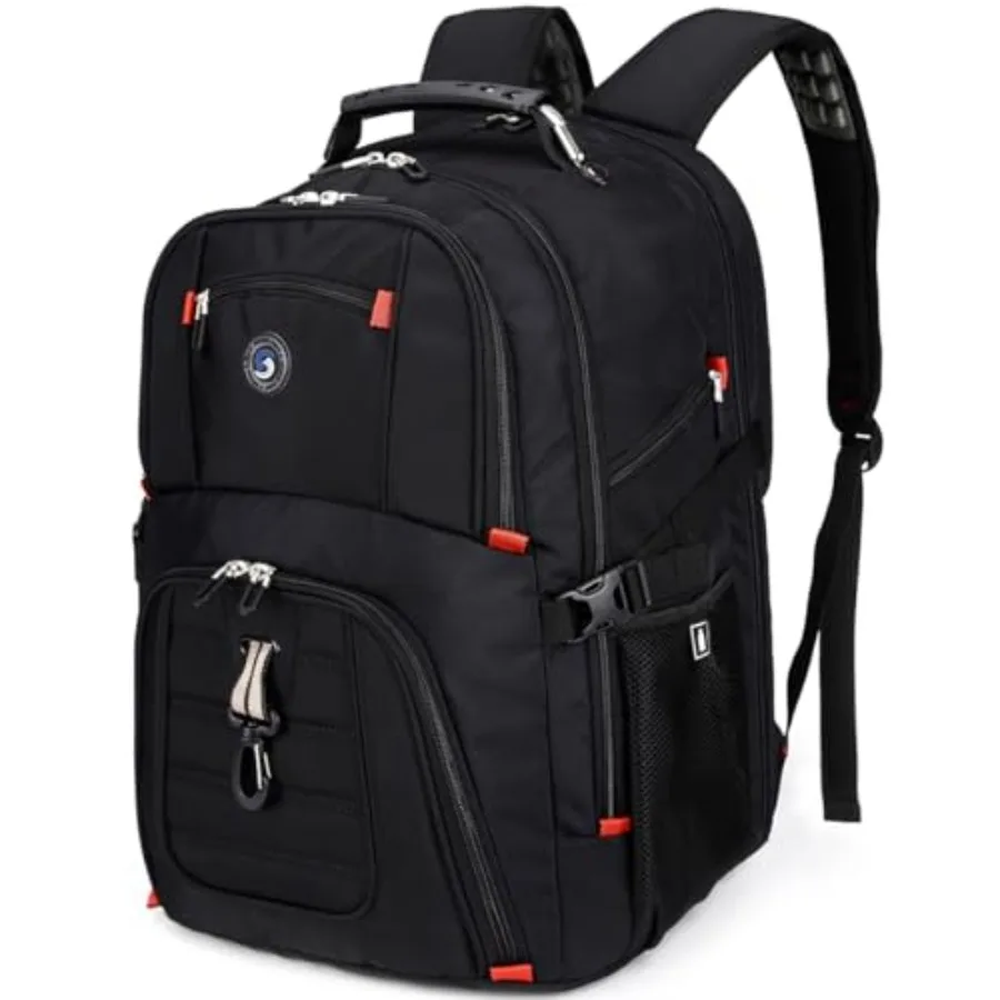 

Extra Large 50L Travel Laptop Backpack with combination lock College High School Backpack Airline Approved Business Work Bag Fi
