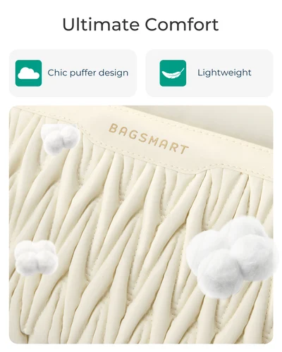 Imagen 2 del producto BAGSMART-bandolera para cámara, bolsas pequeñas portátiles para fotógrafos con soporte para trípode, resistente al agua, DSLR, SLR, bonita funda para cámara