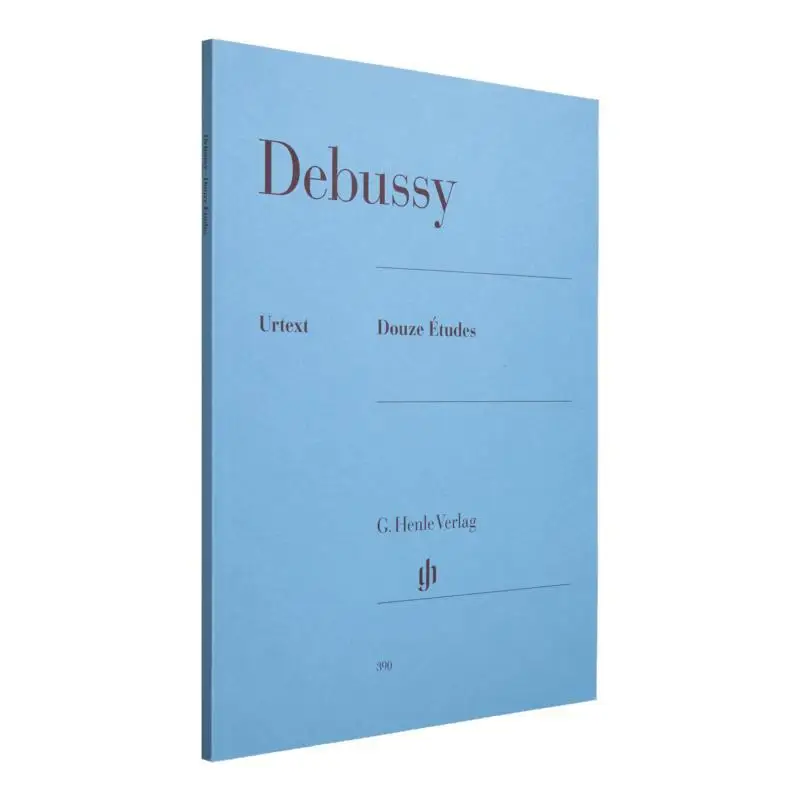 

HN390 Debussy Douze Etudes Heinemann ErnstGnter G Henle Verlag 9790201803906 Book