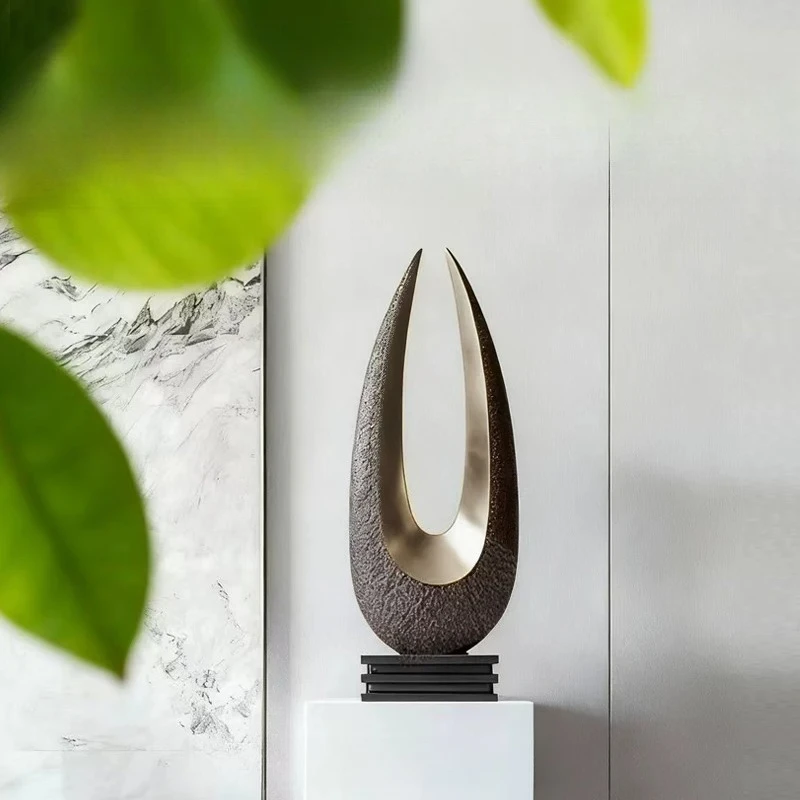 Modern simple abstract art sculpture living room porch hotel lobby club office light luxury high-end jewelry