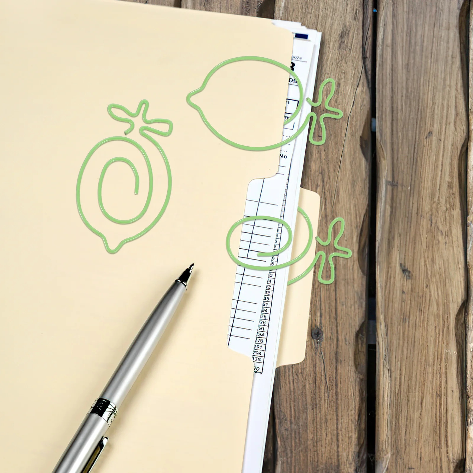 

20Pcs Creative Metal Paper Clips Cartoon Design Office School Bookmark Clip Memo Clamp Decorative File Holder Bookmark Clip