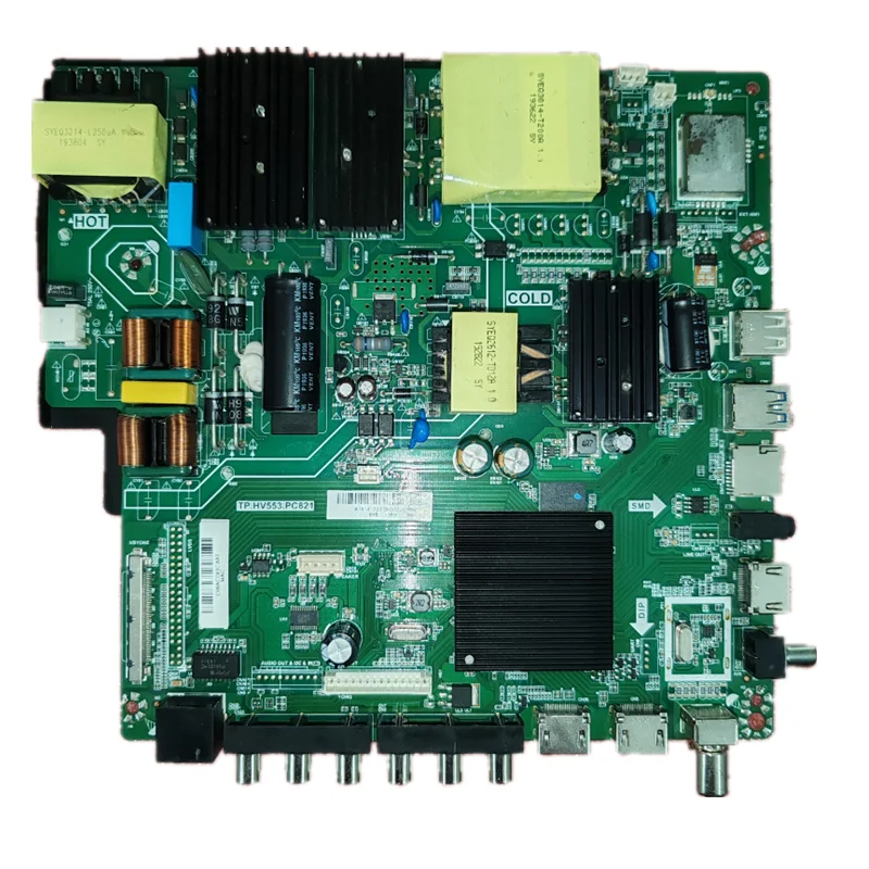 

TP.HV553.PC821 4k WiFi network TV motherboard compatible with multiple languages LED screen 138w