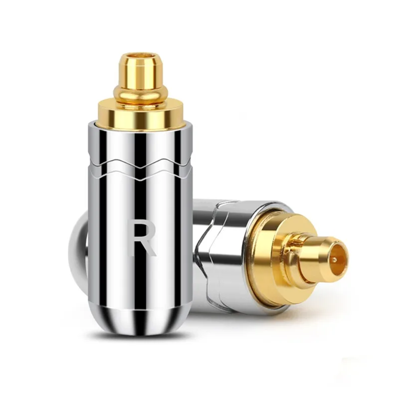 HIFI Headphone MMCX Connector For Shure N5005 N30 N40 W60 846 525 DIY Headphone Plugs Aluminum Alloy Audio Jack Adapter