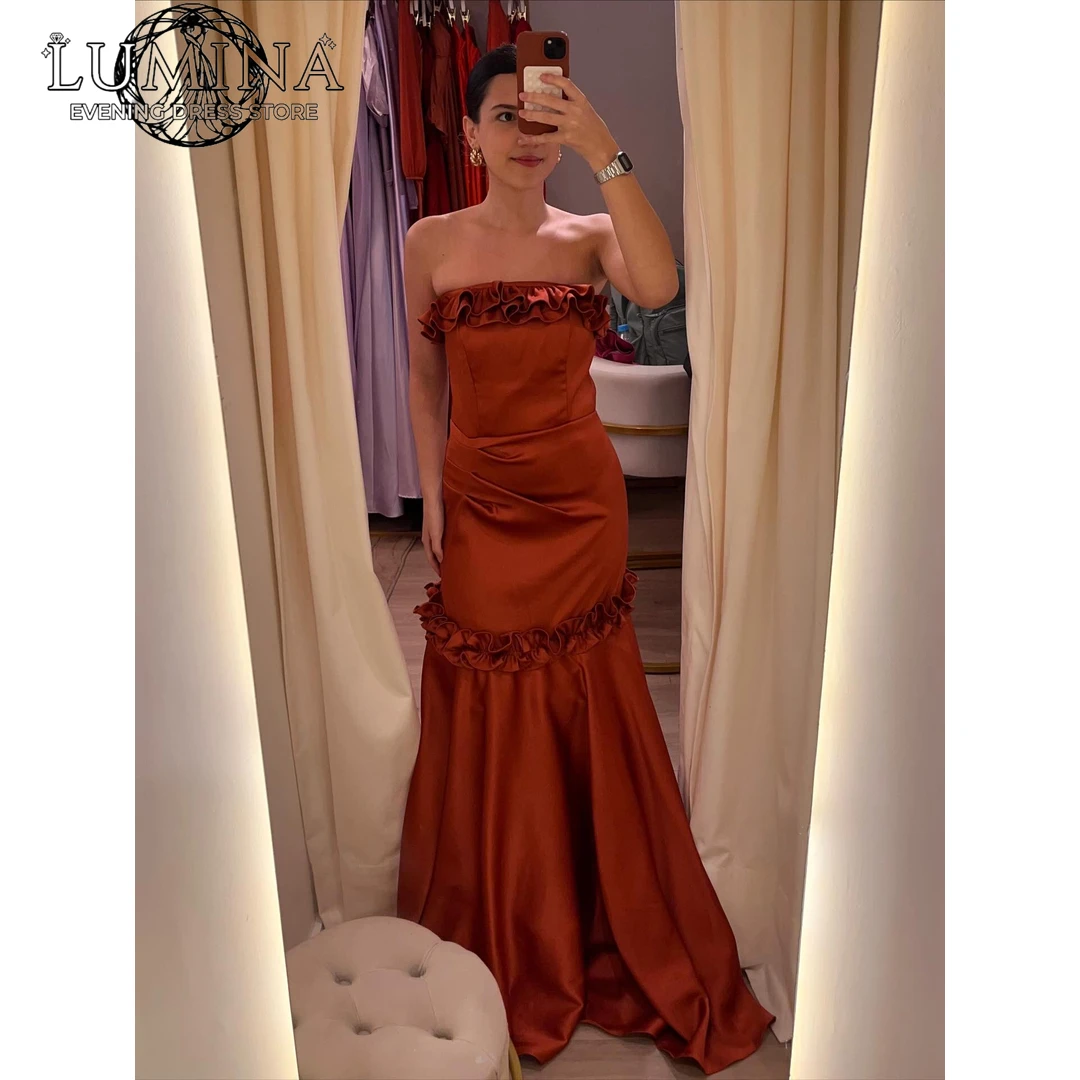 Lumina Line Custom 3D Floral Evening Gown