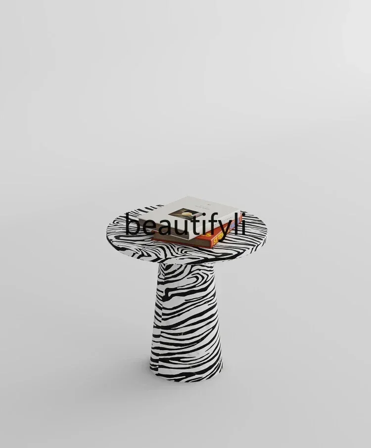 2003 Delicate corner art creative home high-end sofa small side few high-end round side table