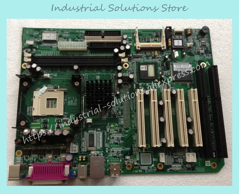 Industrial ATX LSA PCI AGP Control AIMB-740 Rev.B1 AIMB-740VE 100% Tested Perfect Quality