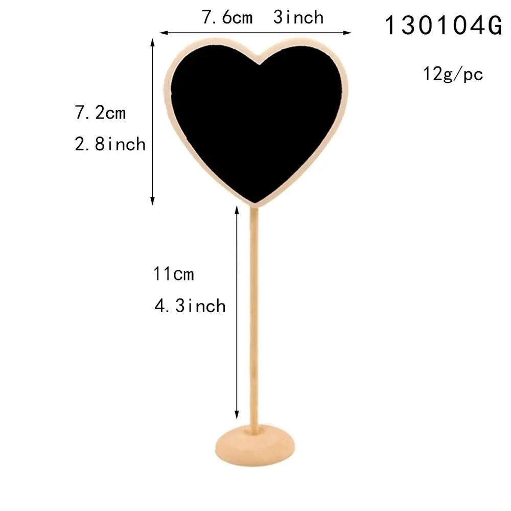 جديد خشبي الخشب رسالة مجلس طاولة صغيرة الديكور الجدول مكان بطاقة تسميات الإبداعية رسالة تسجيل مجلس حفل زفاف عيد ميلاد #1
