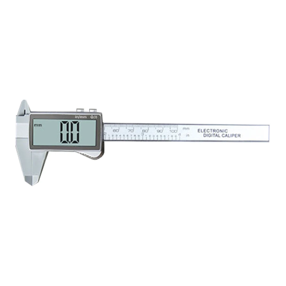 Digital Caliper Full Screen Caliber Carbon Fibre Plastic Measuring Ruler Measuring Instrument for Home/Jewlery Measurement