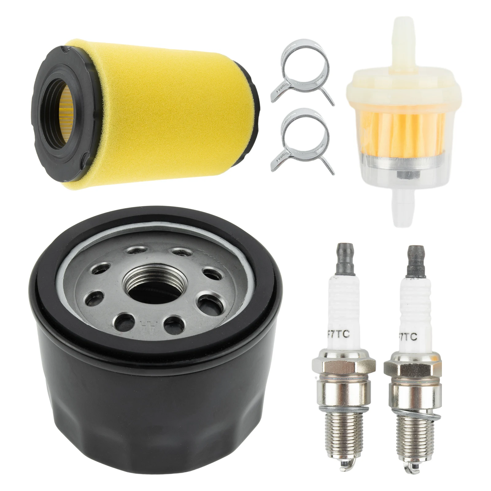 

Air Oil Filter Oil Filter Lawn Mower Parts Lawn Mower Accessories 7pcs Exquisite High Quality Practical Replacement Portable