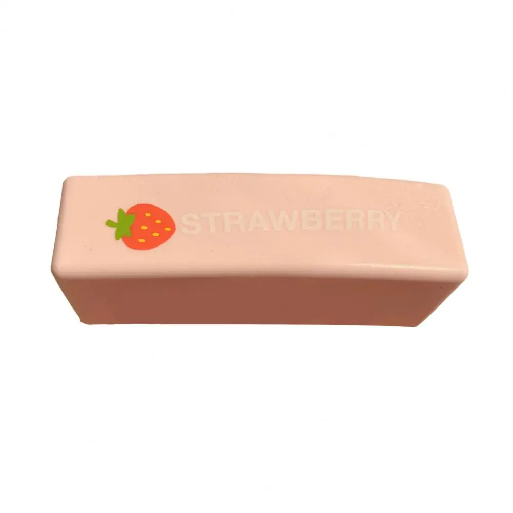 Stress Relief Strawberry Stick Strawberry Jelly Stick Squeeze Toy Slow Stress Relief Fidget Portable Travel for Anxiety Focus