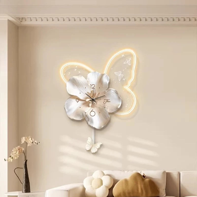 

Led Digital Clock Wall Clock for Living Room Luxury House Decoration Gaming Watch Wall Clocks Design Luxury Interior Antiques