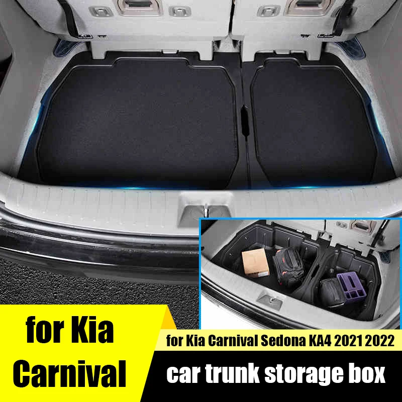 

Ящик для хранения багажника автомобиля для Kia Carnival Sedona KA4 2021 2022