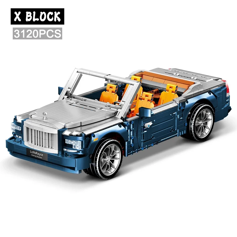 

Technical Ideas Famous Racing Car Assembly Building Blocks Expert Speed Vehicle Model Bricks Moc Toys for Boys Kid Holiday Gifts