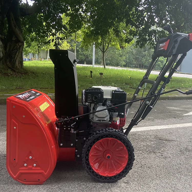 Snow Sweeper Multifunctional Gear Drive Snow Brush Engine Road Snow Cleaning Machine