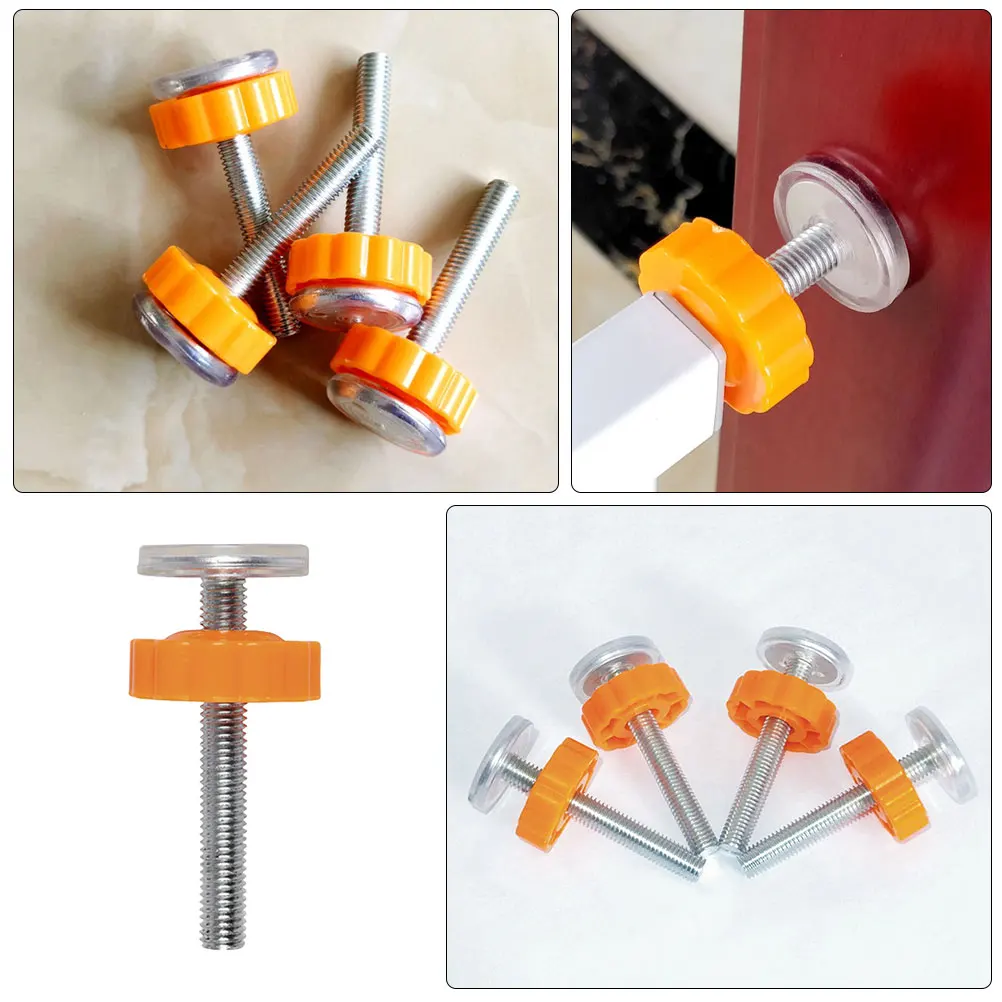 6 قطعة بوابة الخيوط المغزل قضبان M10 استبدال البراغي ل الضغط شنت درج بوابات المسمار المعدني تحديد الأجهزة الحيوانات الأليفة