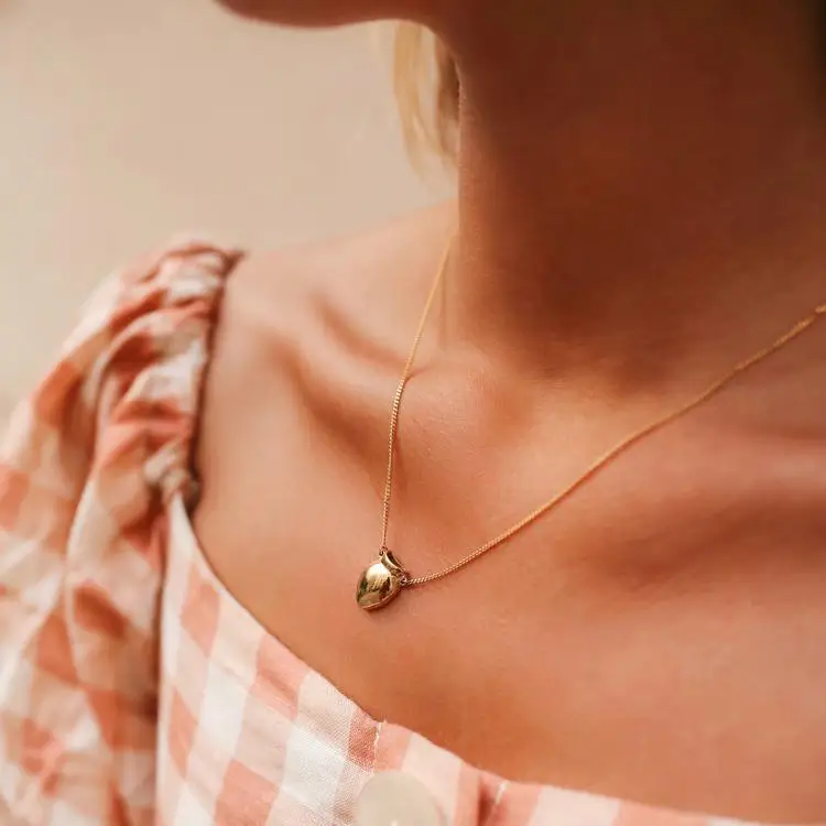 Withered Small Jar Necklace For Women In Europe And America, Simple And Minimalist Jewelry Necklace Necklaces For Women