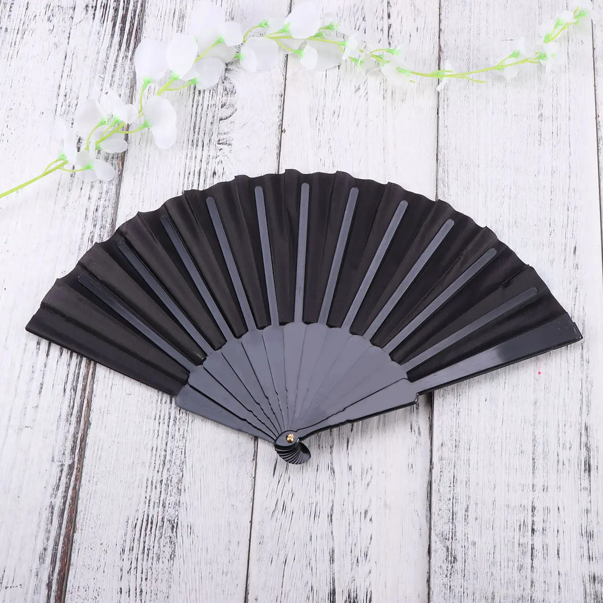 Traditional Chinese Style Blank Folding Fan DIY Graffiti Drawing Practice Hand Fan for Adults Wedding Birthday Party