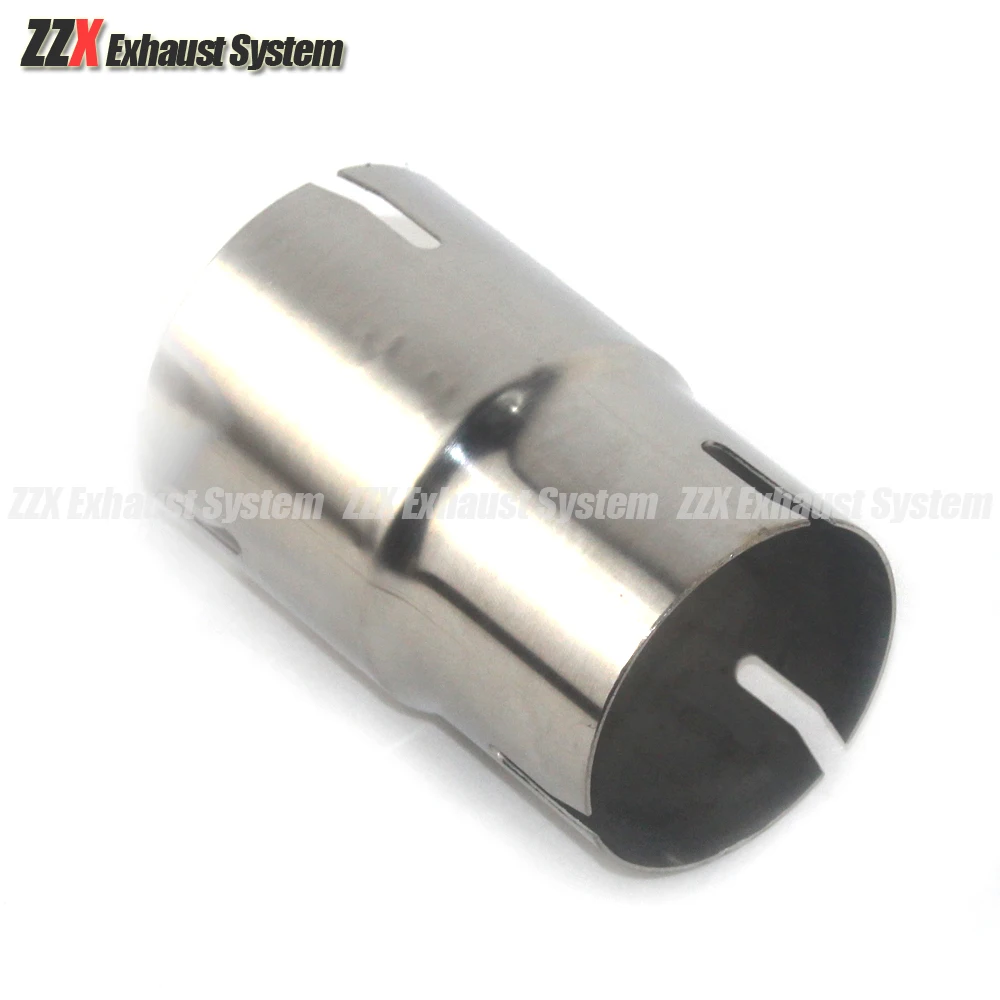 Auto and motorcycle exhaust pipe muffler reducer quick disconnecting connecting sleeve 304 stainless steel54/57/60/63/66/73/79mm