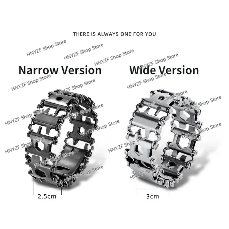 Multi Tool Bracelet Men's Wild Outdoor Equipment Survival Bracelet Strap Accessories