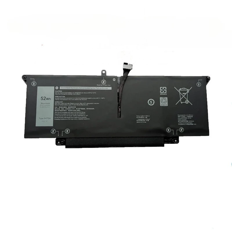 New JHT2H Laptop Battery 7.6V 52Wh For Dell Latitude 7310 7410 HRGYV X825P 4V5X2 7CXN6 7CXN6 T3JWC XMT81