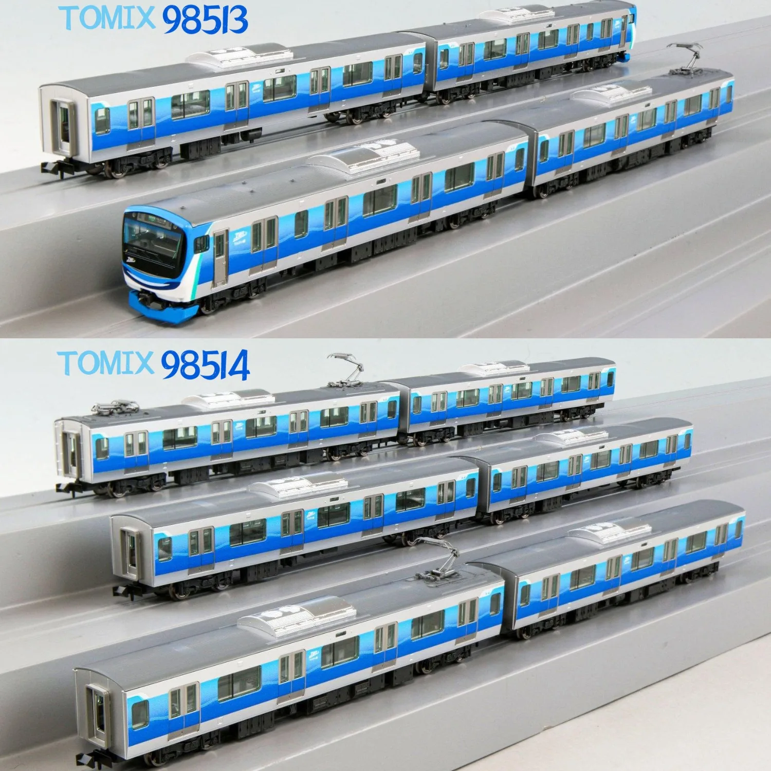 

TOMIX N-type 1/160 Scale Model Train Tokyo Rinkai High-Speed ​​Railway 71-000 Series 98513 98514 10 Carriages Boy's Toy Gift
