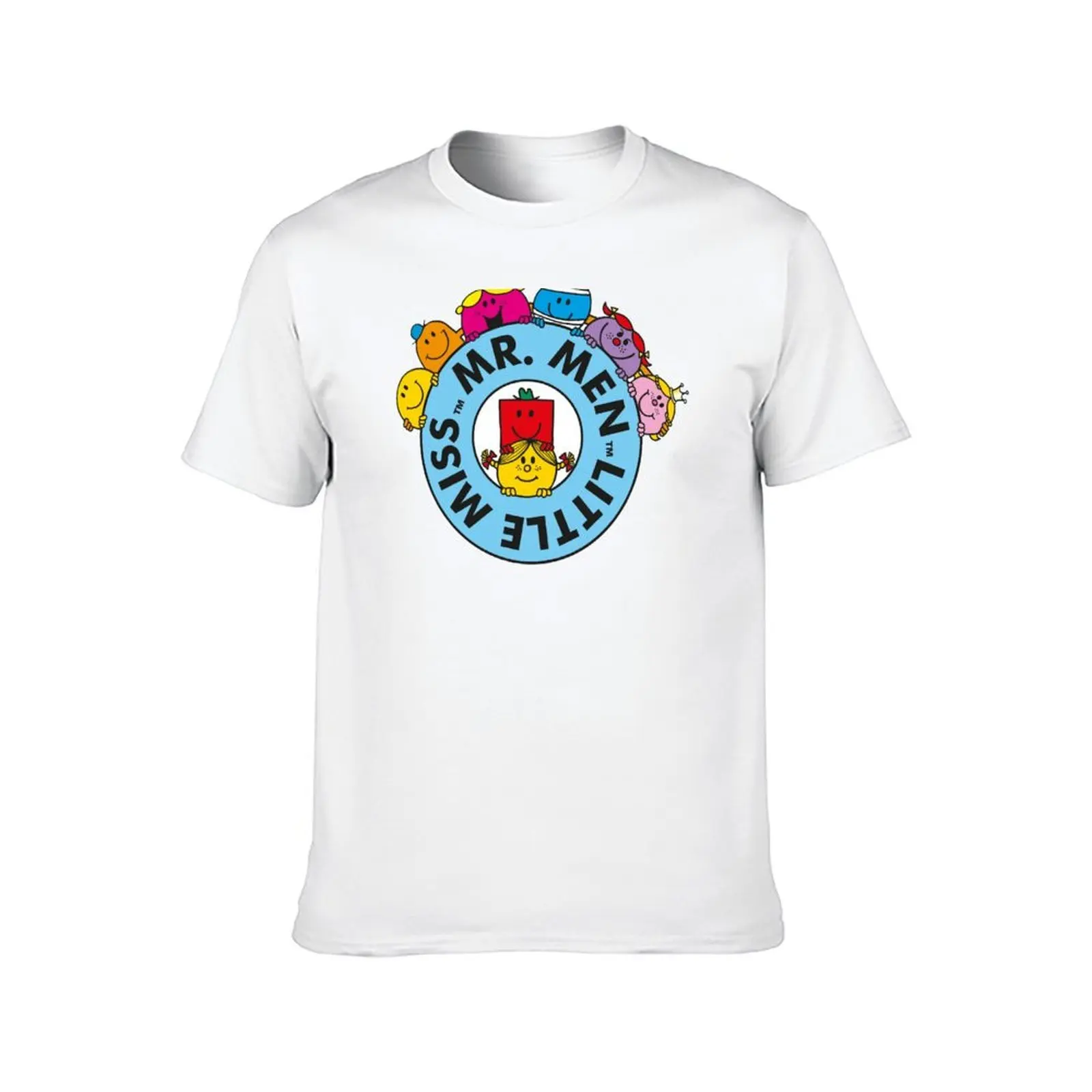Mr Men and Little Miss Character T-Shirt man t shirts for men t shirts with prints T-Shirt