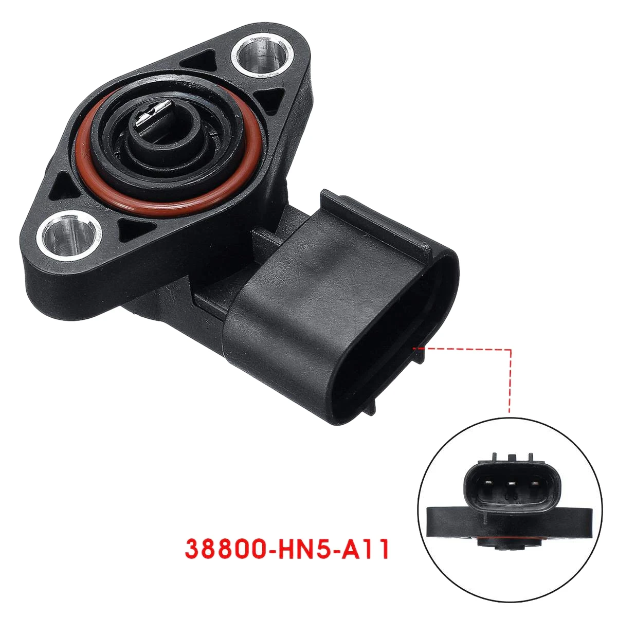 Sensor de posición del acelerador del coche, Sensor de ángulo de cambio para Honda Rancher 350, TRX350FE, 4X4, TRX350TE, 2X4, ES, 2000, 2001