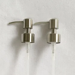 Boquilla dispensadora de jabón piezas, dispensador de líquido de manos de acero inoxidable, para baño, cocina, champú, accesorios para el hogar, 1 ud.