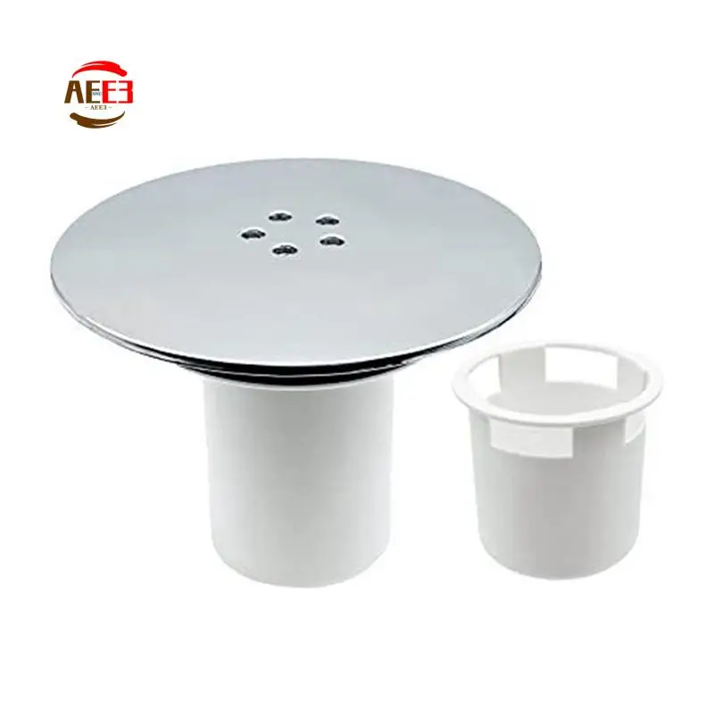 

AEE3-Floor Drain Kit Plumbing Bathroom Floor Drain Plastic Shower Drain Replacement Shower Tray Drain