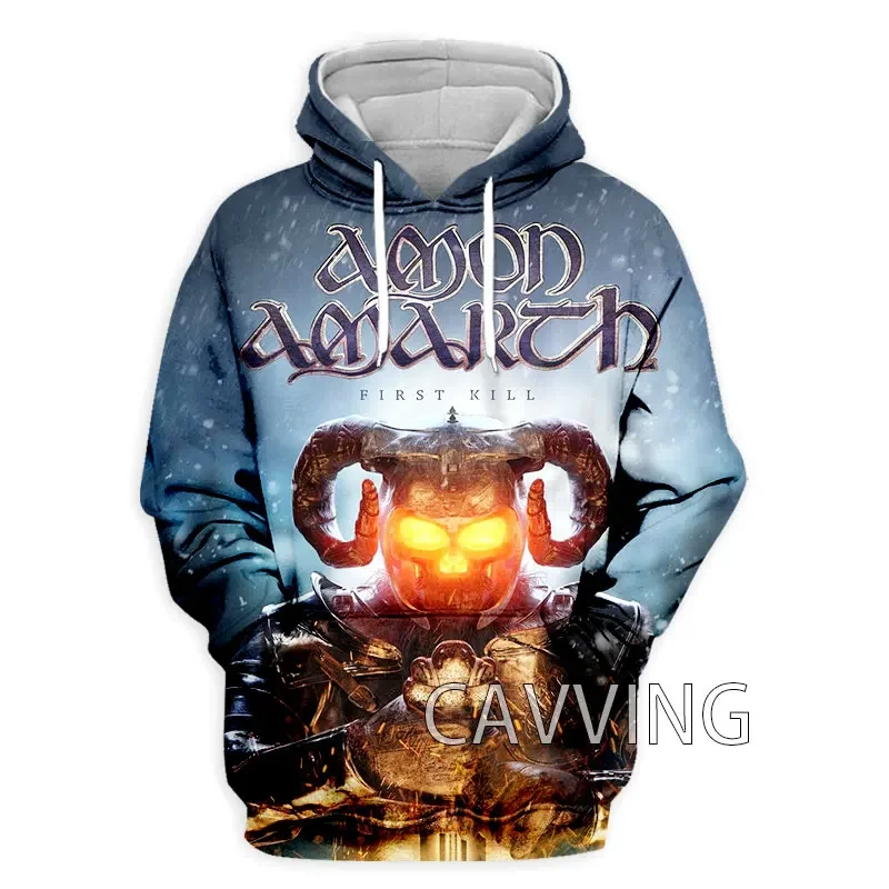 New Popular Rock Amon Amarth 3D Print Hoodies Men Women Hip Hop Hooded Sweatshirt Pullover Fashion Harajuku Men Hoodie Tracksuit