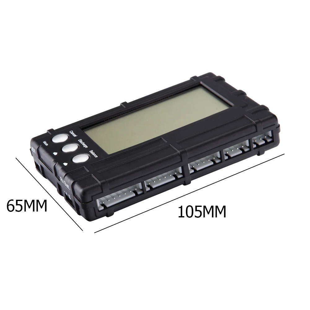 Imagem -06 - Verificador de Capacidade da Bateria Digital Descarregador Balancer Meter Testador de Tensão rc 26s Servo Lipo Li-fe Nimh em 1