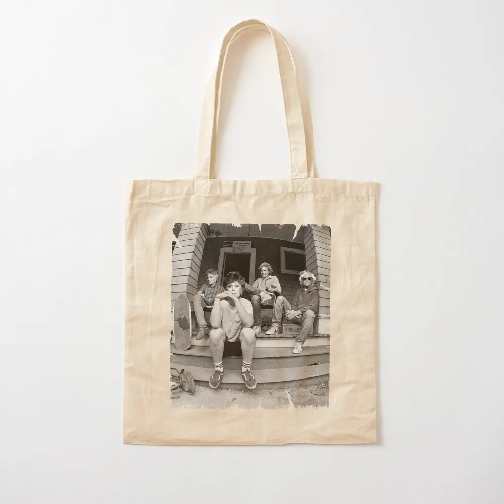 

REFRESHMENT CENTER GOLDEN GIRLS Tote Bag reusable grocery bags Shopper bag Canvas Tote Bag