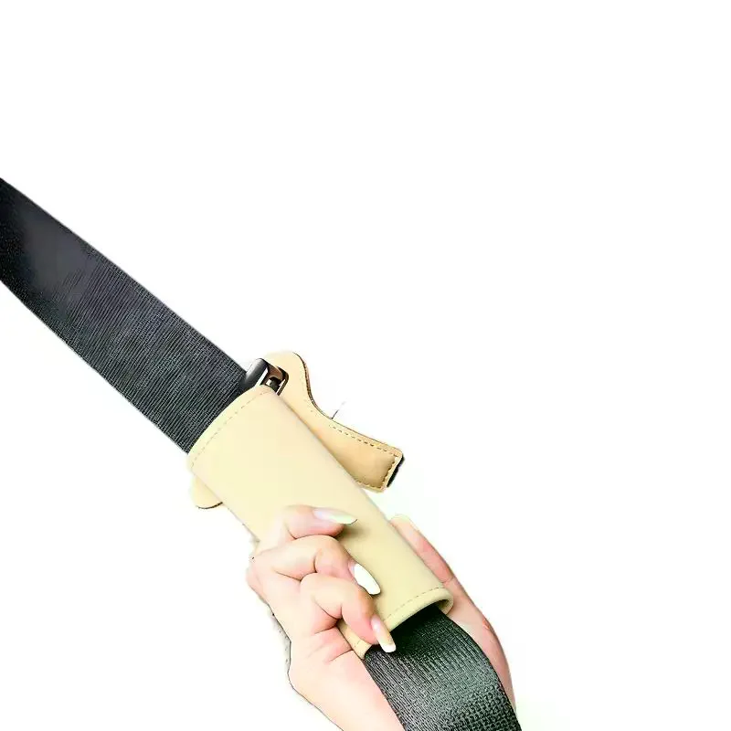 Seat Belt Adjuster & Holder For Adults, Car Seat Belt Clip For Easy Reach, Seatbelt Guide Grabber, Fits Sports Seats