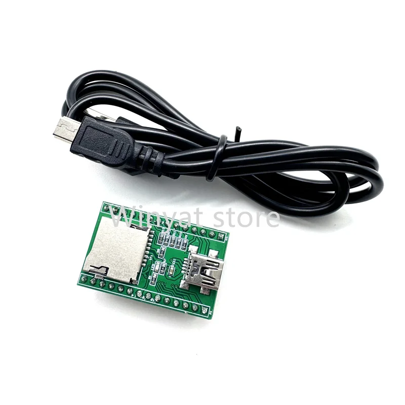 5pcs/lot  Voice Module MP3 Module One To One 5 Road Independent Control Serial Control JQ6500-28P