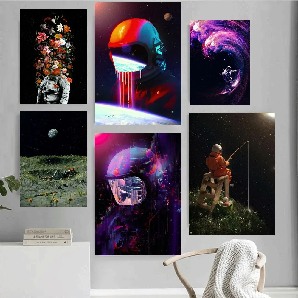 Художественный космический Романтический постер nicebloody для дома, офиса, стен, спальни, гостиной, кухни, декоративная живопись