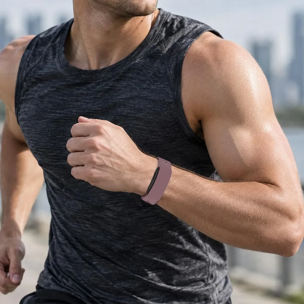 Silicone Strap Wristband for Garmin Cirqa Smart Band Fitness Tracker Replacement Bracelet Loop Adjustable for Garmin Cirqa Strap