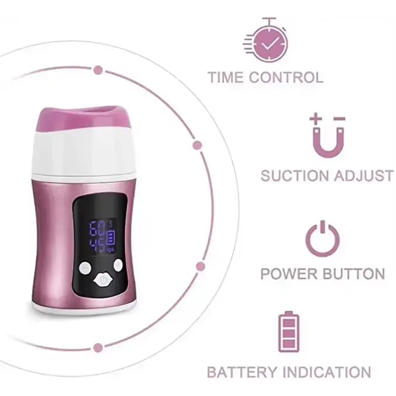 A83G-Lip LED العلاج بالضوء محسن الكهربائية سيليكون الشفاه سمنة أداة محمولة لتقليل خطوط الشفاه مدلك الشفاه