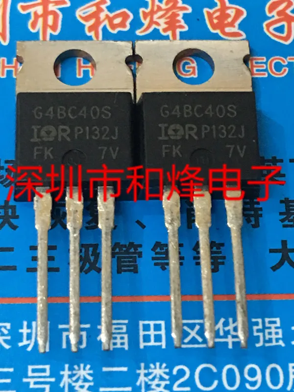 5PCS-10PCS IRG4BC40S  TO-220 600V 31A   On Stock  New And Origjnal