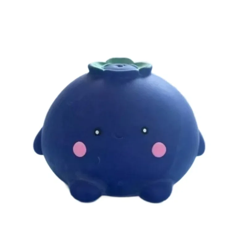 Large Creative Funny Blueberry Squishy Toy Slow Rising Stress Relief Fidget Decompression Novelty Gift Realistic New