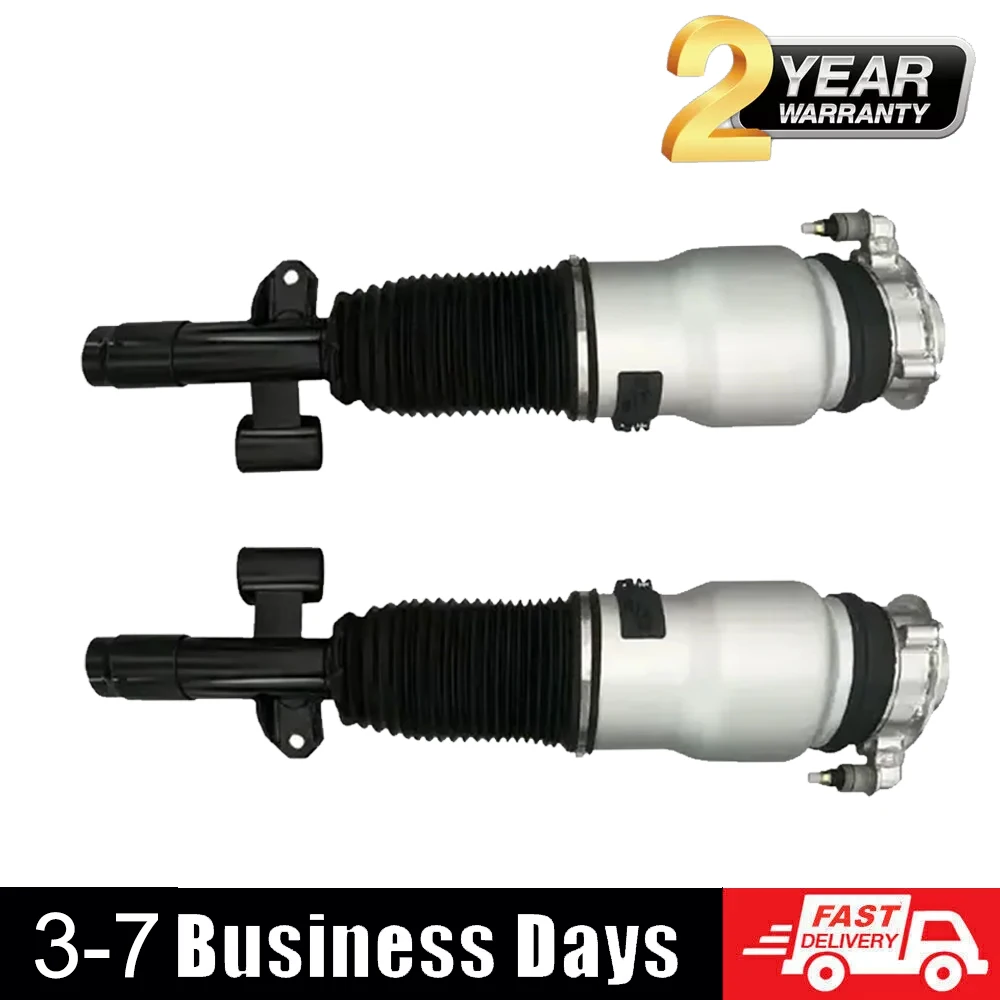 2pc Front Left and Right Air Suspension Shock Struts EDC For Rolls Royce Cullinan RR3 2015-2023